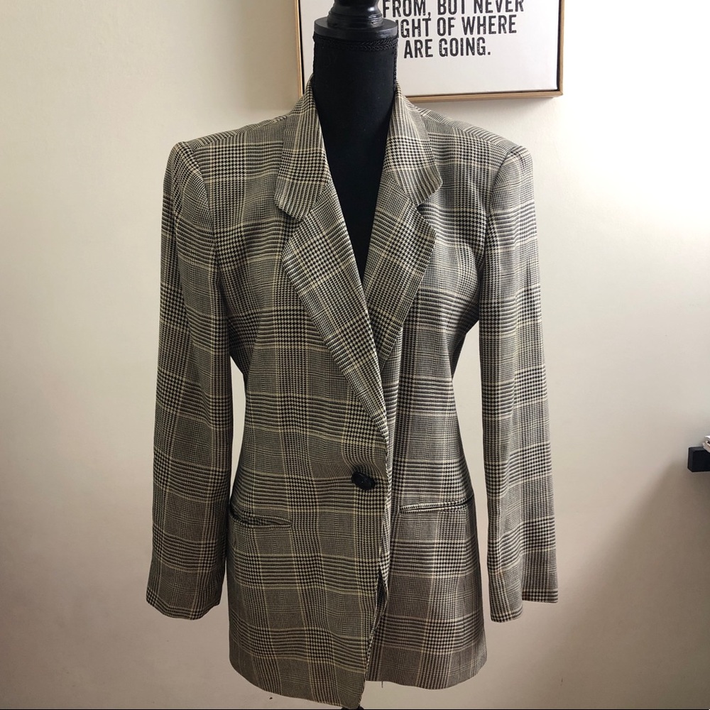Houndstooth Blazer